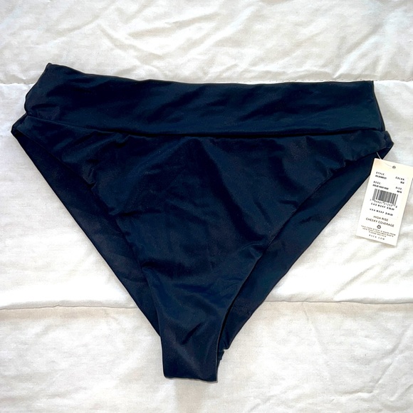 RVCA Other - NWT RVCA Black High Waisted Bikini Bottom - M